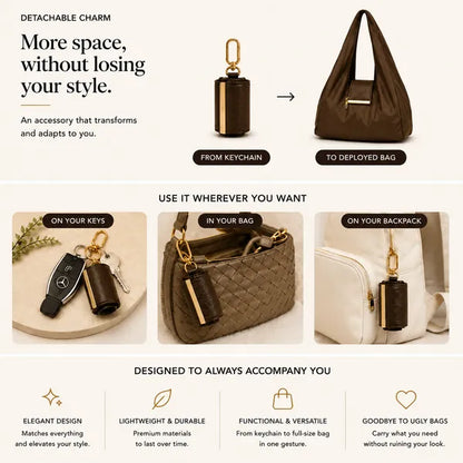 Charm Transformable Bag