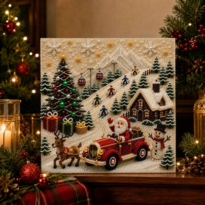 ✨ 3D Christmas Pearl Craft Kit – Relaxing DIY Holiday Art (📦 Free Shipping on 2+)