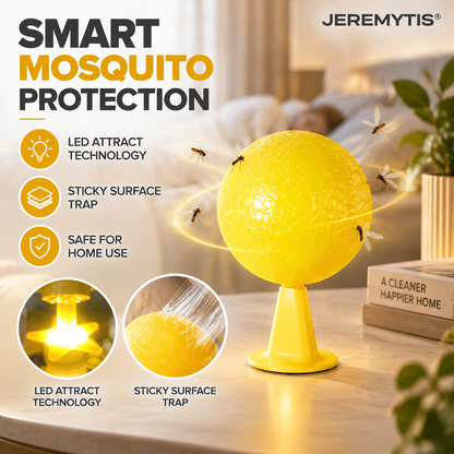 ⏰🎁Sticky Fruit Fly Trap Ball with Stand & LED