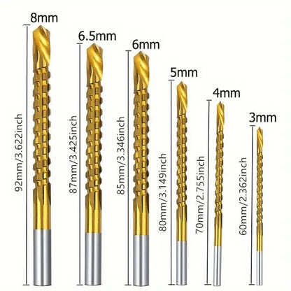 🔥🔥Last Day Buy 1 get 1🔥Ultra-Practical Titanium-Coated Drill Bit Set🔧