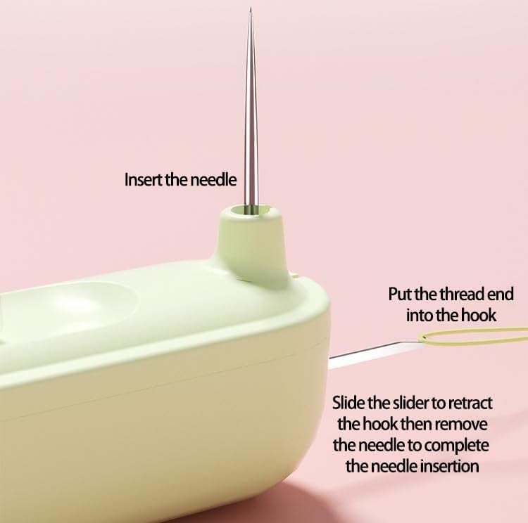 🔥LAST DAY 49% OFF -Eptchn 2-in-1 Needle Threader & Seam Ripper Tool