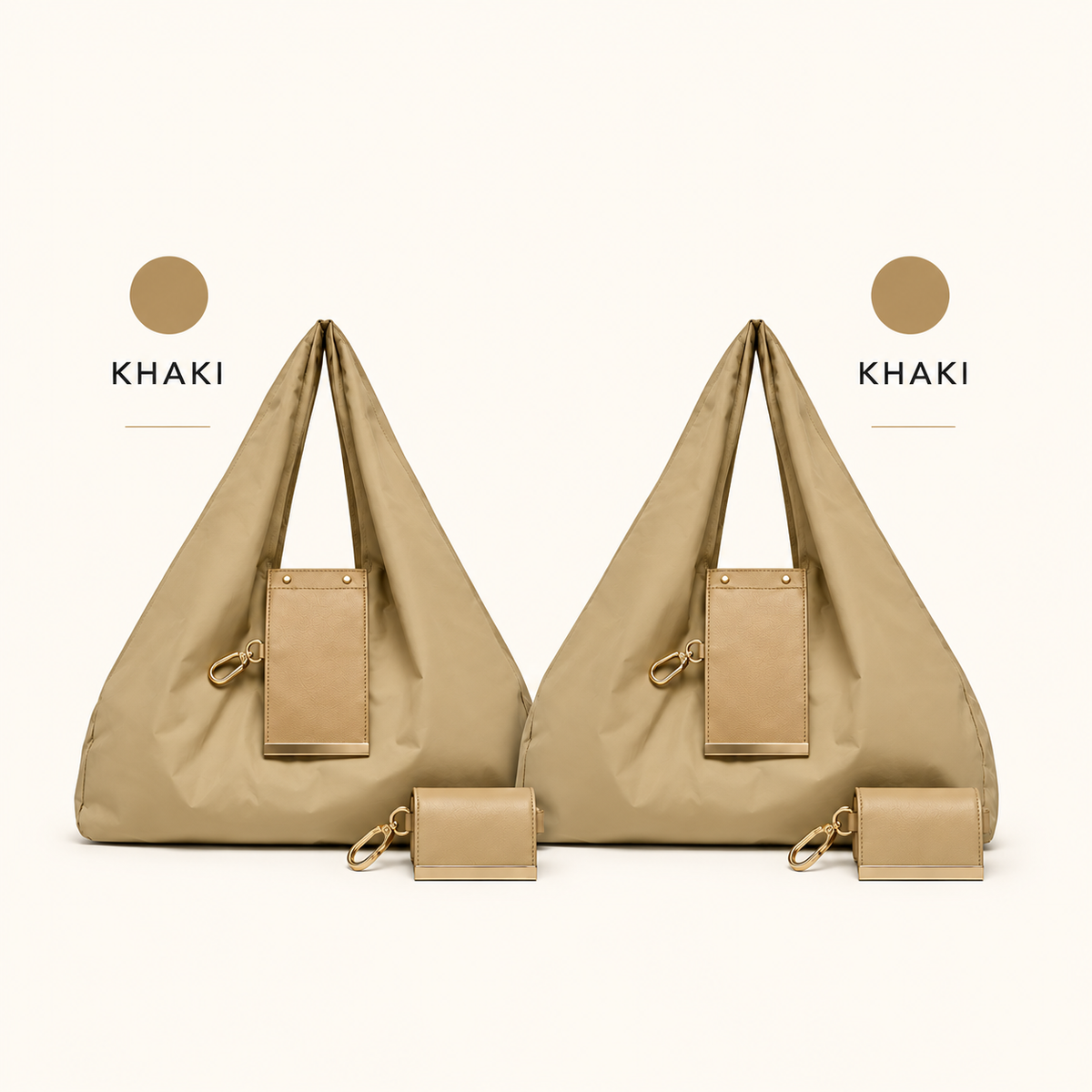 Charm Transformable Bag  Stylish Vegan Leather Tote & Keychain Charm👑