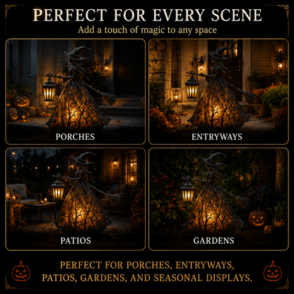 ✨ Glowing Enchanted Witch Lantern 🕯️