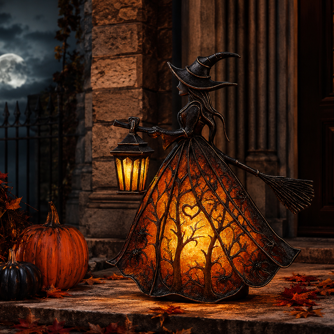 ✨ Glowing Enchanted Witch Lantern 🕯️