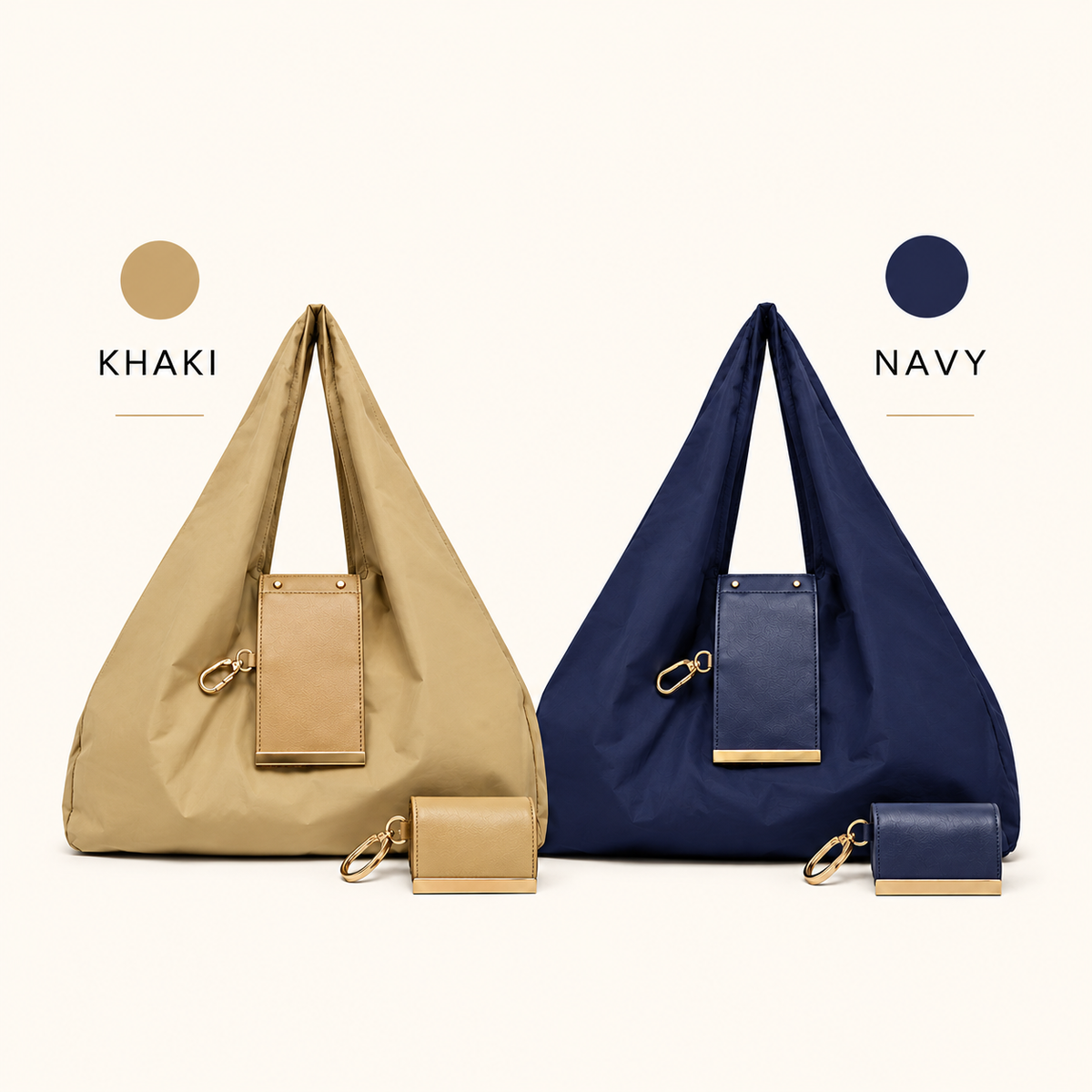 Charm Transformable Bag  Stylish Vegan Leather Tote & Keychain Charm👑