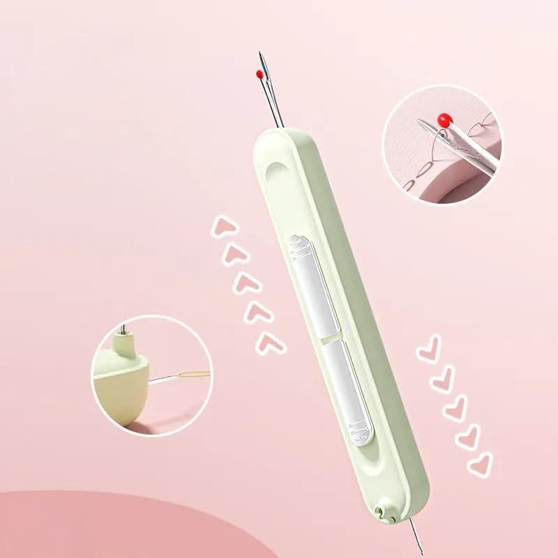 🔥LAST DAY 49% OFF -Eptchn 2-in-1 Needle Threader & Seam Ripper Tool