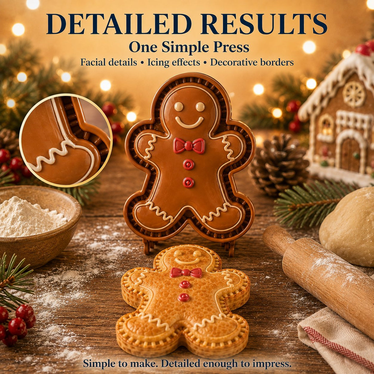 🔥Only $7.99 Last Day Promotion!✨ 🎄16-Design Christmas Mini Pie Mold Collection 🥧