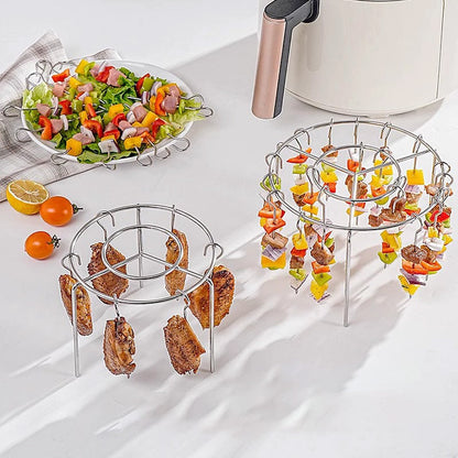 🔥Last Day Buy 1 Get 1🔥New Specialized Round Hanging Skewer Rack for Barbecues🥩
