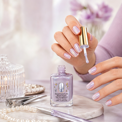 🎉 2026 Sale — BUY 2 GET 4 FREE-$6.66 EACH💅 Lilac Glossy Mirror Nail Strengthener